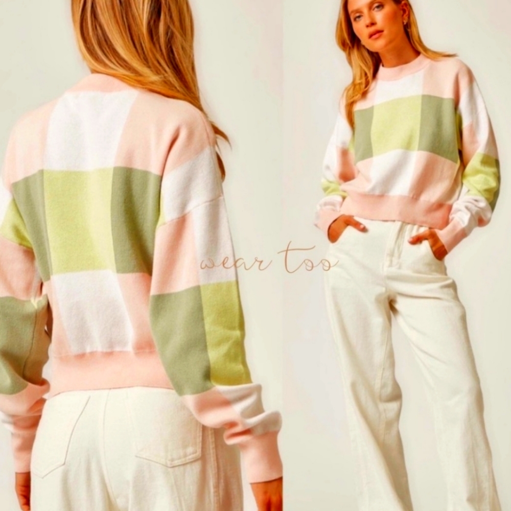 💗NWT Andree-by-Unit Color Block Sweater